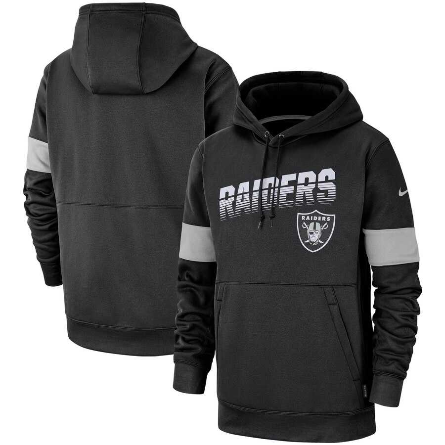Oakland Raiders Nike Sideline Team Logo Performance Pullover Hoodie Black,We sell and wholesale Oakland Raiders Nike Sideline Team Logo Performance Pullover Hoodie Black on line form chian!